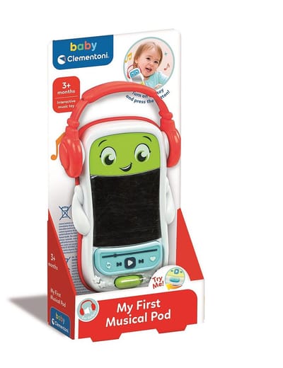 Colour Pod Mijn eerste muziekspeler Babyspeeltje Clementoni