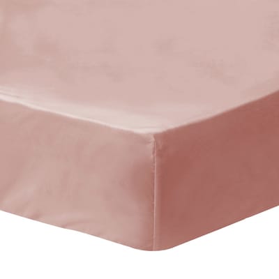 Matt & Rose Hoeslaken Nude - Tweepersoons - 140 x 190/200 cm - Gewassen Katoen