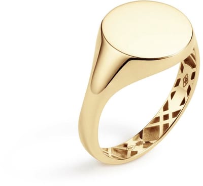 Glow 214.212162 Heren Ring - Sieraad - Zegelring - 14 Karaat Goud