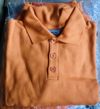 Polo Sweater, Santino Robin, kleur Oranje, maat S/M