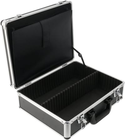 Universele flightcase - 15 inch laptop - incl. divider - Innox Tech - Multikleur