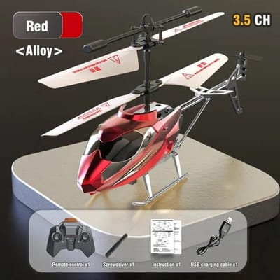 Nieuwe 3.5CH Lichtgewicht Anti-val Legering RC Helikopter USB Opladen Anti-val en Anti-botsing Draadloze vliegtuigen Vlucht Speelgoed Kinderen Speelgoed Cadeau