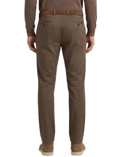 Gardeur katoenen broek bruin