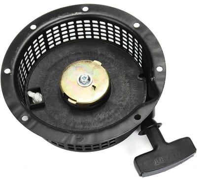 Geschikt voor Trekstarter met terugslag geschikt voor Ey28 Robin Subaru-motorgenerator, zwart, 1 st.