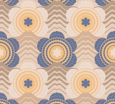 RETRO BEHANG | Floraal - meerkleurig - A.S. Création Retro Chic