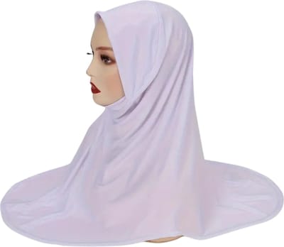 Bovista Hoofddoek - Hijab - Dames - Abaya - Sjaal - Islamitische Kleding - Moslim Kleding - Alhamdulillah - Wit