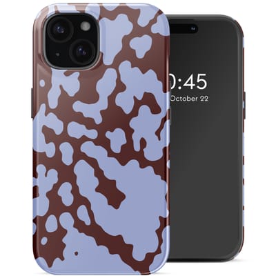 Selencia Hoesje - Geschikt voor Apple iPhone 15 - Backcover geschikt voor MagSafe - Moo'd Lavender Glow