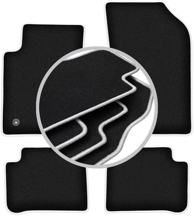 CARLUX-SILVER automatten voor: Citroen C3 III hatchback (2017-)