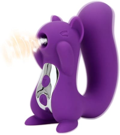 BOECK - Eekhoorn Vibrator voor Vrouwen – Squirrel sucker - Clitoris Stimulator met Luchtdruk & Trillingen – Oplaadbaar & Waterdicht – Luxe Seksspeeltje