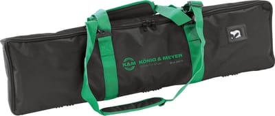 König & Meyer 26019 draagtas voor 3 statieven met ronde sokkel - Tas