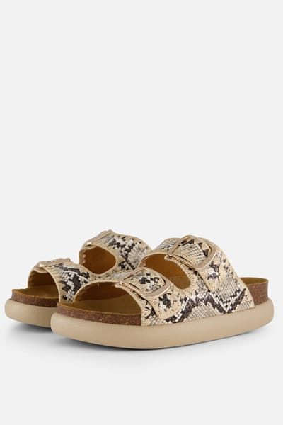 Tamaris Slippers zwart Synthetisch - Maat 36