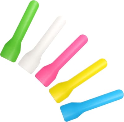 Mini Papieren Dessertlepels - 100 Stuks Biologisch Afbreekbare Lepels voor IJs, Pudding en Mousse Feestjes