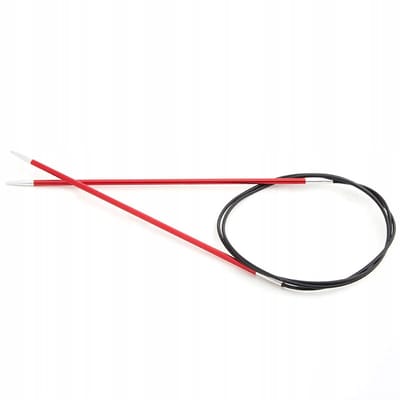 KnitPro Zing Metaaldraadbreinaalden 22,5cm 2,50mm