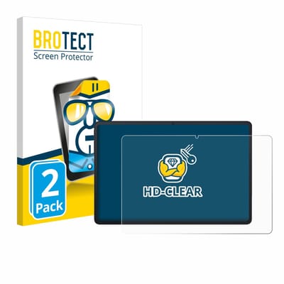 BROTECT - Screenprotector voor Blackview Tab 90 WiFi - Folie Beschermfolie transparant 2 Stuks