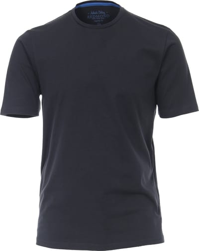 Redmond regular fit T-shirt - korte mouw O-hals - blauw
