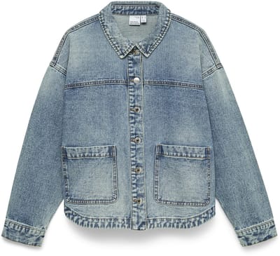 VERO MODA - VMJAMIE LS DENIM SHACKET MIX GA NOOS - Dames - Gewatteerde jassen