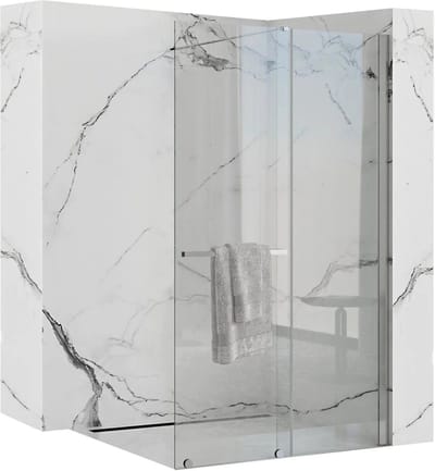 Rea Cortis Chrom 120 - Douchewand - 120 cm - Chroom