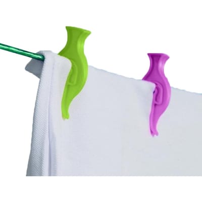 Pince à linge SupaHome en plastique (Paquet de 50) 61mm noir