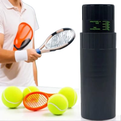 Sensova - Tennisbal Drukbehoud Container - Herstelt Stuitkracht - 14 PSI - Draagbaar & Duurzaam