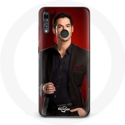Coque - Huawei - P30 Lite - Rouge - Lucifer Morningstar - Souple