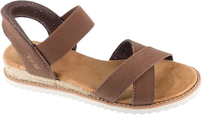 Skechers Desert Kiss-Golden Lily, Vrouwen, Bruin, Sandalen, maat: 36,5