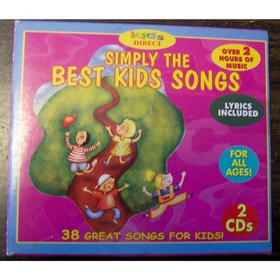 CD VARIOUS - Simply the Best Kids Songs  KD20122 Japan Muziek Overige Gebruikt yellow