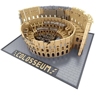 Mould King 22002 Colosseum XXL mega bouwset | Icons modelbouw | Creator expert architecture bouwpakket | Technische speelgoed ideas voor volwassenen & kinderen | Decoratie geschikt voor Lego | Bouwdoos met 6466 bloks