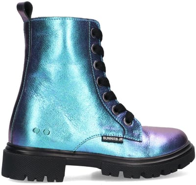 Saar Sterk Biker Boots Meisjes Blauw