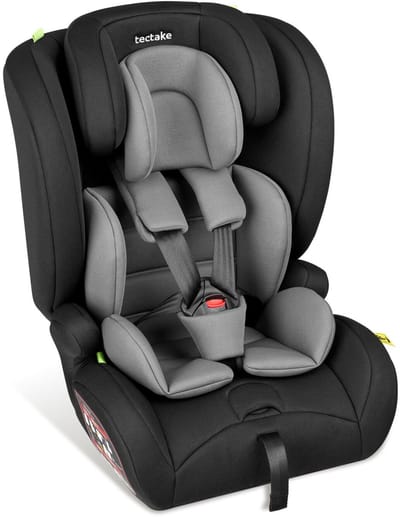 tectake® Autostoel Emely – i-Size / ISOFIX Austostoeltje - 76-150 cm - 5-Puntsgordel - Zitverhoger - Kinderzitje Auto - Autozitje - Verstelbare Hoofdsteun - Zijwaartse Botsbescherming