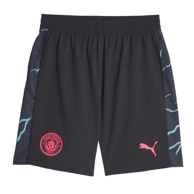Puma Heren CB Promo Manchester City FC Voetbalshort (Donkere marine)
