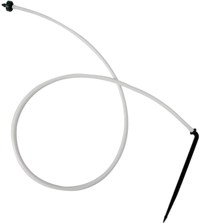 Automatische irrigatie haringen - Druppelsysteem onderdelen - Planten water geven - Drukgecompenseerde druppelaars - 25 stuks 914 cm - Wit