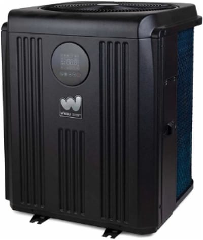 W’eau Vertical Full Inverter Zwembad Warmtepomp – 6kW – Energiezuinige Verwarming – Verticaal Model (Fluisterstil & Ruimtebesparend) – Met Wi-Fi App