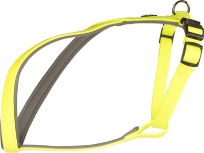 Duvoplus - Hondentuigje - Hond - South Harnas Pvc 40-50cm/15mm Neon Geel - 1st