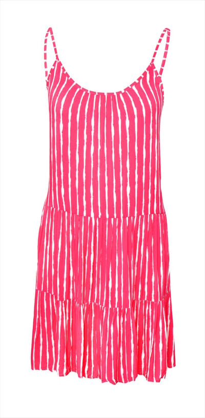 Starry Indigo - Zomerjurken Dames- Korte Strandjurken Ibiza Stijl | Roos | Maat S/36