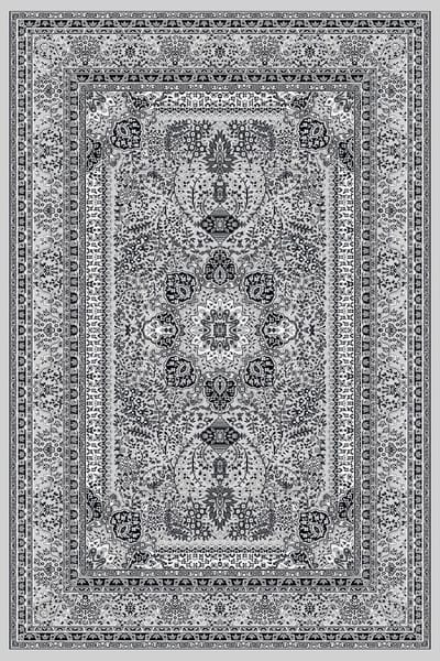 Klassiek vloerkleed Marrakesh - grijs - 120x170 cm