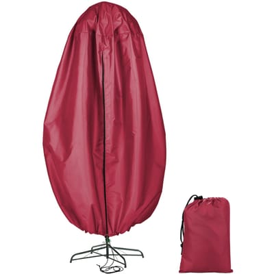 Housse anti-poussière pour sapin de Noël Sac de rangement pour arbre de fête Sac de rangement imperméable en tissu Oxford pink