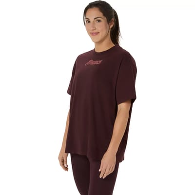 Dames-T-shirt Asics Logo
