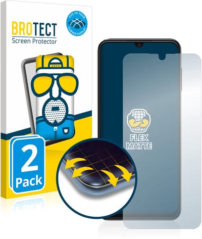 BROTECT - Screenprotector voor Samsung Galaxy A13 2.0 - Folie Beschermfolie matte volledig dekking 2 Stuks