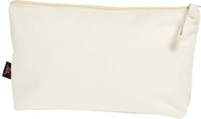 Zipper Bag Organic M (Natuur)