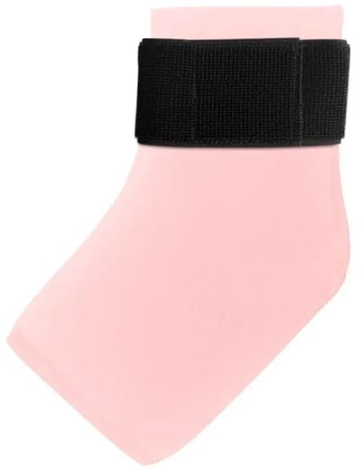 Herbruikbare Warm- en Koudetherapie Enkel- en Voetbrace – Gel Ice Pack Wrap voor Enkelpijn, Artritis en Blessureherstel – Enkelbrace met Koelpack voor Heren – Ijspack Enkel Voet Pijn Verlichting - Roze - Maat XL