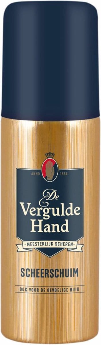 Vergulde Hand Scheerschuim - 12 x 50 ml - Voordeelverpakking