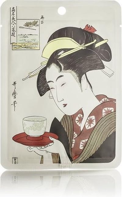 Mitomo  Q10  Japan Skincare Rituals Face Mask Verjongende en Verzorgende Gezichtsmasker met Q10, Aloe Vera en Hyaluron - Gezichtsverzorging vrouw  - 1 stuk