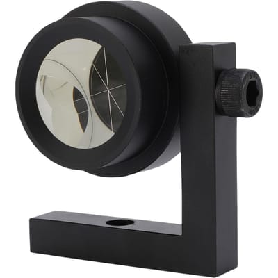 Prisme Barre L Adapté à la Station Totale Leica GMP104 Grand Angle Droit de 90 Degrés Détection Automatique pour Tunnels Ferroviaires