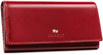 Leren portemonnee RV-1680133-BCA-9503 Rood