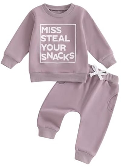 Herfst Winter Outfit voor Baby Meisjes met Lange Mouwen en Broek