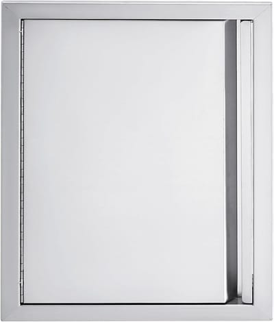 Inbouw BBQ Deur voor Buitenkeuken 43x61 cm Weerbestendig Roestvrij Staal