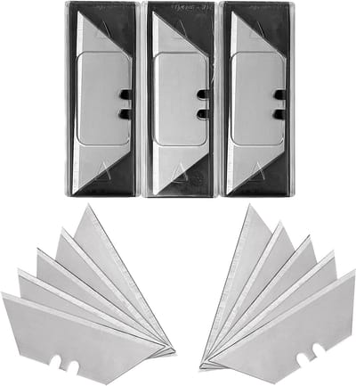 BOTC Reserve mesjes - 10 stuks Trapezium mesjes - SK5, zwaar uitgevoerd - met koffer - Standaardmaat scheermesjes