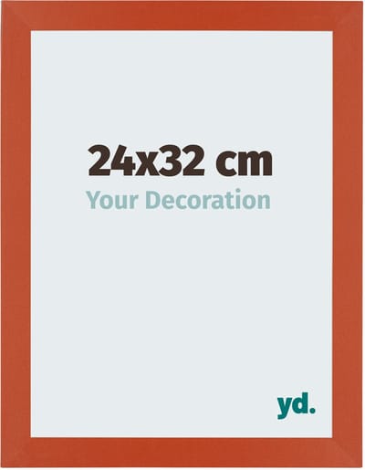 Your Decoration - Fotolijst 24x32 cm - MDF - Oranje - Mura
