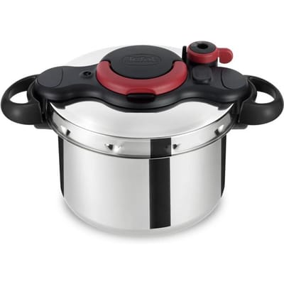 Tefal Clipso Minut Easy - Snelkookpan - 6L - Ø 22 cm - Geschikt voor Inductie - Met Stoommand