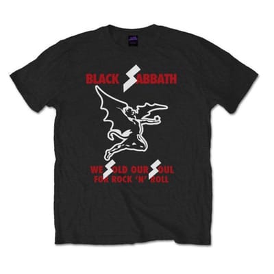 Black Sabbath - Sold Our Soul Heren T-shirt - S - Zwart